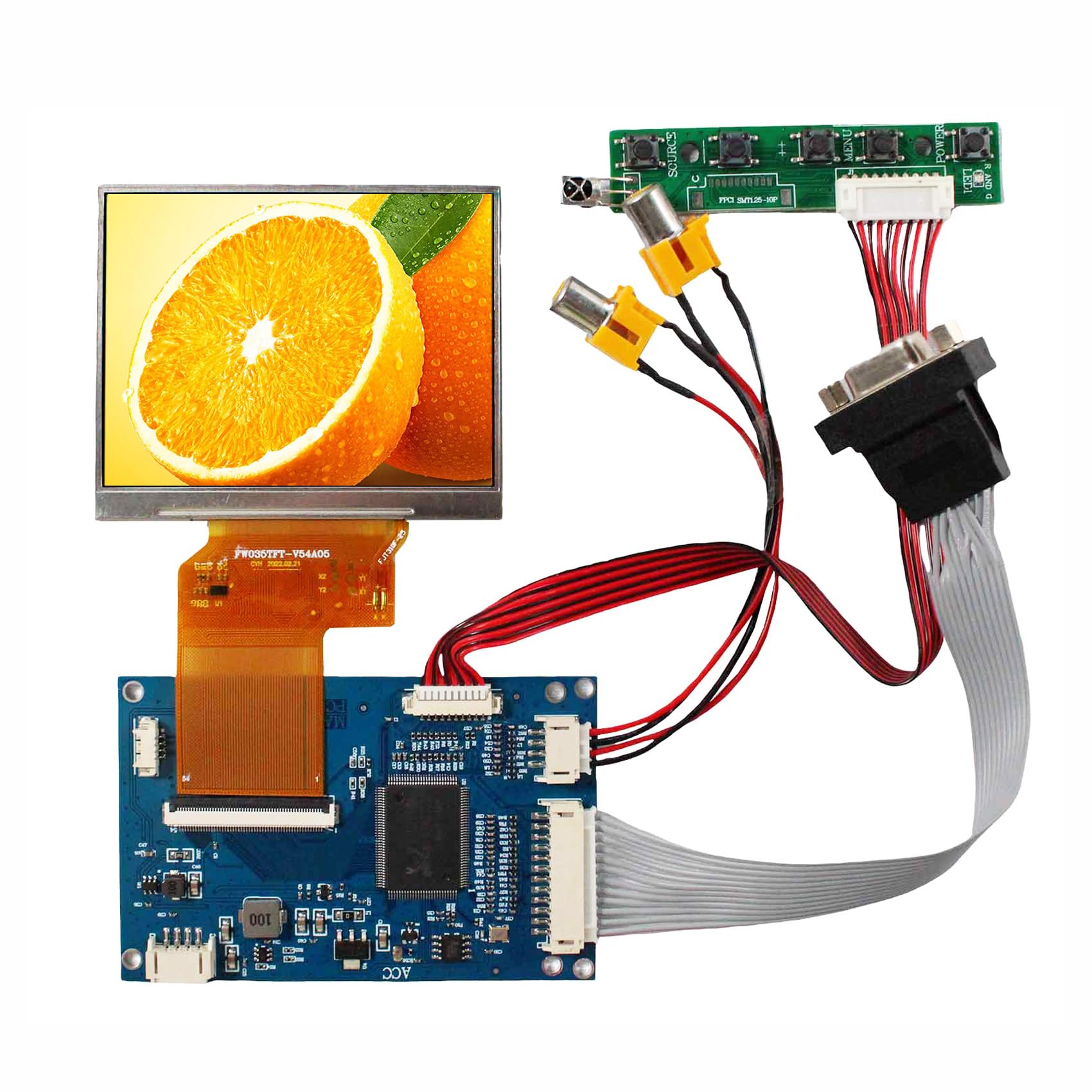 Amazon.com: FanyiTek 3.5 inch 640X480 400nit VS035T-001AT IPS LCD